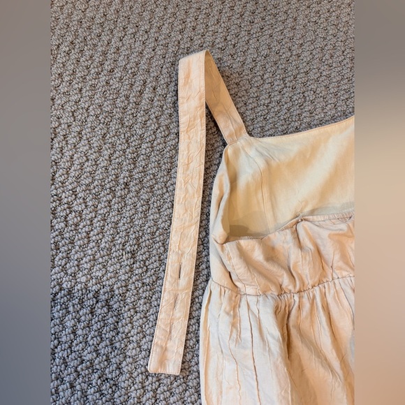 Moon River Cream Maxi Sun Dress - Picture 6 of 11